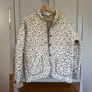 Mable Floral Reversible Quilted Jacket